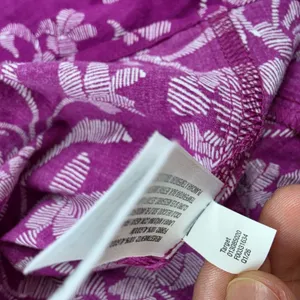 Universal Threads NWT Purple Floral Tiered Midi Dress Ruffle Strap Cotton Small thumbnail 6