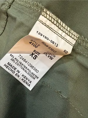 Cherokee Unisex Fit Olive Green Scrub Pants thumbnail 7