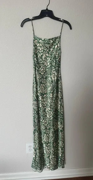 ZARA Satin Slip Dress thumbnail 2