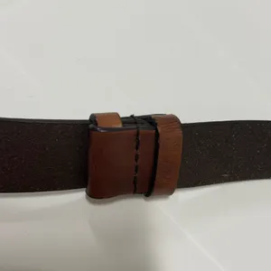 Coldwater Creek Brown Leather Western Belt Brass Hook Buckle Plus Size‎ 1X 2X thumbnail 13