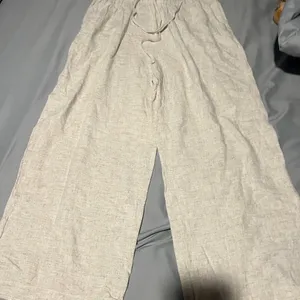 Petal and Pup Hawthorne Linen‎ Blend Wide Leg Crop Pants size 6 thumbnail 7