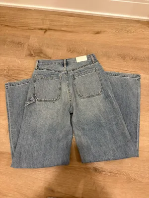 Pistola Wide Leg Jeans 100% Cotton Size 26 thumbnail 6