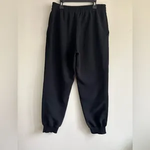 Wilfred Black High Waist Track Creppe Jogger Pants Size M thumbnail 2