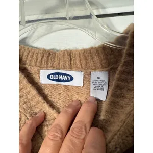 Old Navy Brown/Black‎ Sweater Women's XL 34%Wool thumbnail 3