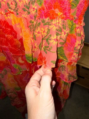 FARM Rio Blooming Floral Maxi Dress M thumbnail 2