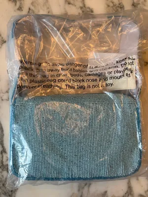 NWT Sol & Mer Beaded Swimmer Shoulder Bag Blue Coastal Baguette Purse Viral thumbnail 5