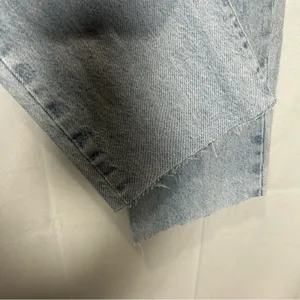 Levi’s Premium Light Wash 501 Straight Leg‎ Denim Blue Jeans Size 25 thumbnail 5