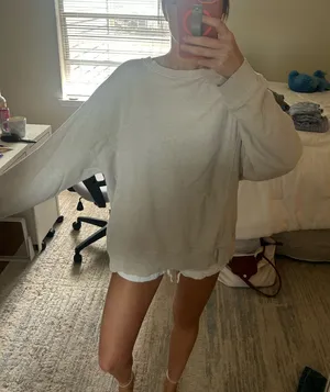 Aerie Sweatshirt Crewneck Oversized Pullover Comfy thumbnail 1