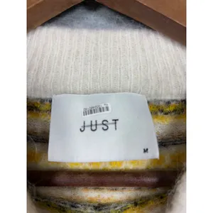 Just Female Womens Sweater M Wool Alpaca Svan‎ Fair Isle thumbnail 2