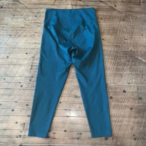 Girlfriend Collective green high waist compression M workout leggings thumbnail 4