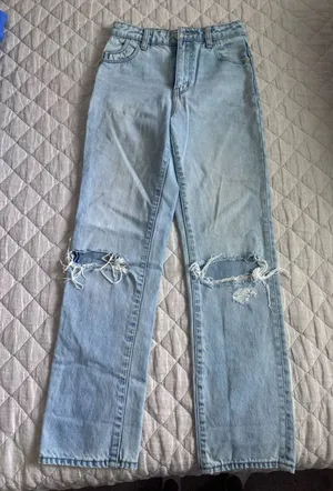 Rolla's High-Rise Straight Jeans thumbnail 1