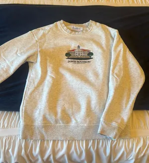 jmu embroidered sweatshirt Yellow thumbnail 1