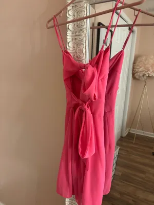 Bright Pink Lucy in the Sky Dress Bodycon thumbnail 3