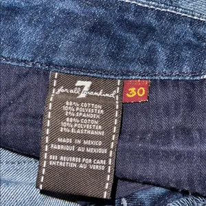 7 For All Mankind “A” Pocket Jeans | Size 30 | Premium Stretch Denim thumbnail 3