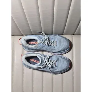 Hoka-one-one Women's Blue and Grey Trainers thumbnail 3
