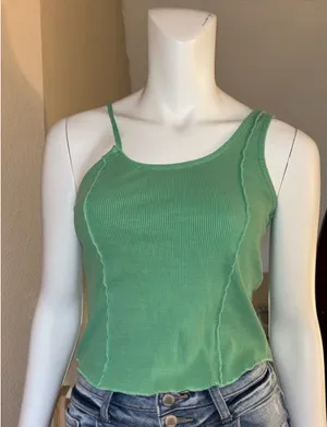Gilded Intent Green Tank thumbnail 7