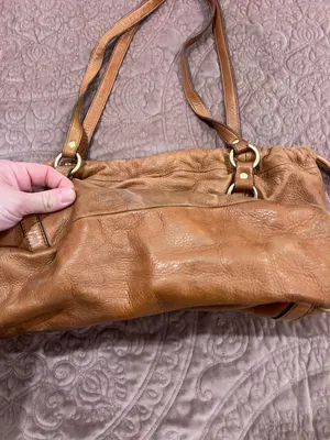 Leather Tote Bag in Brown - jcrew thumbnail 3