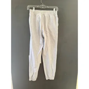 American Eagle Womens XS‎ Grey Heather Fleece Lined Jogger Sweatpants Relaxed thumbnail 3