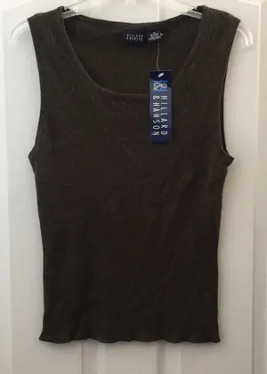FINAL MARKDOWN NWT Hillard and Hanson top xl thumbnail 1