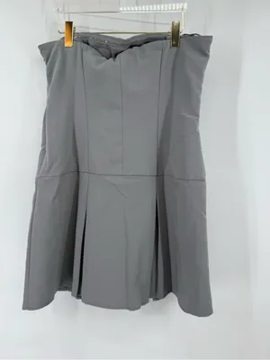 Abercrombie & Fitch Strapless Pleated Skort size large tall NWOT thumbnail 2
