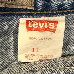 Levi’s Vintage 80’s 900 series size 11 denim jean shorts thumbnail 5