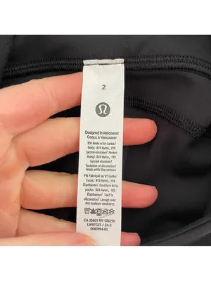 Lululemon Groove SHR Nulu Flared Pant Black Size 2 Regular Athleisure Retro NEW thumbnail 5