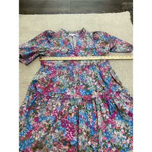 Sugarlips Women’s Floral Shift Dress With Split Neck Size XS thumbnail 16