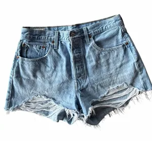 Levis Women's 501 Quiet Riot Hi Rise Shorts Size 31 #260187 thumbnail 1