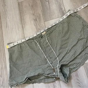 American Eagle Gingham Boxer Shorts Green White (Large) coquette pinterest thumbnail 2