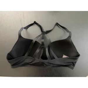 NWOT Victoria's Secret 36C Black Underwire Front Close Racerback Bra thumbnail 2
