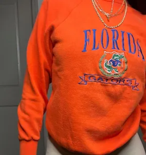 Medium Florida Gators Sweat Top Orange thumbnail 3