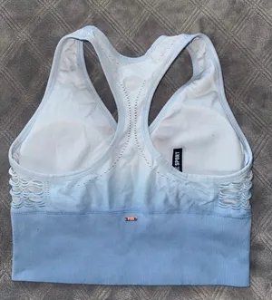 Pink Victoria’s Secret Sports bra size M light blue thumbnail 2