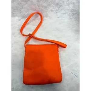 Olivia Miller Neon Orange Laser Cut‎ Glitter Crossbody Bag Womens Floral Small thumbnail 3