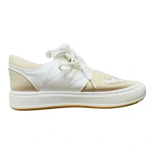 Bafa Bafa Low Top Platform Sneakers Women Size 8‎ White Tan Casual Shoes thumbnail 5