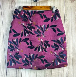 Ann Taylor Factory Floral Pencil Skirt thumbnail 1