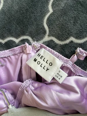 Hello Molly Satin Dress Maxi thumbnail 7