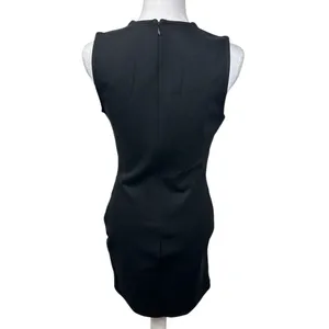 Lulus Cocktail Hour Classic Black Sleeveless Tulip Mini Dress Size Medium NWOT thumbnail 8