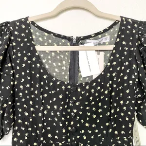 Anthropologie + Faithfull The Brand Eveline Polka Dot Midi Dress thumbnail 6