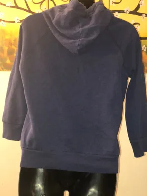 Pink Victoria’s Secrect Blue Hoodie thumbnail 2