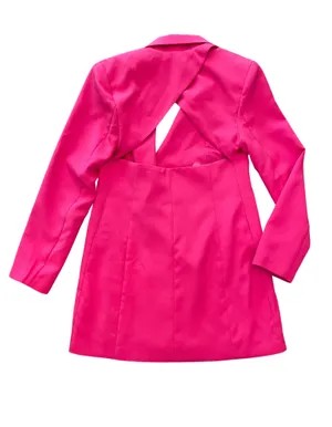 Reagan Dress Hot Pink Size Medium thumbnail 12