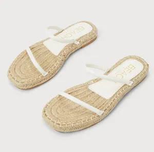 Matisse White Slide Sandals thumbnail 1