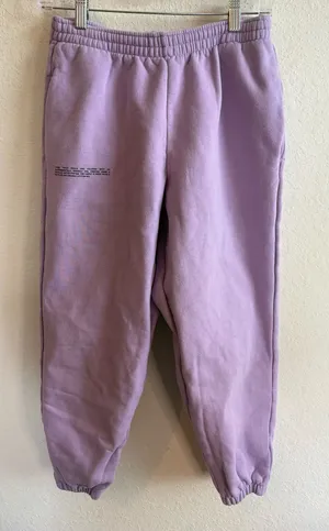 PANGAIA Women’s Purple Track Pants Joggers Size Small thumbnail 1