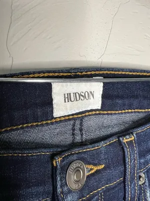 Hudson Natalie Mid Rise‎ Super Skinny Distressed Jeans thumbnail 8