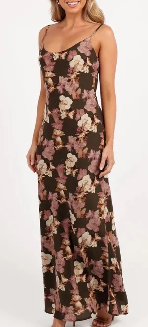 Petal & Pup jamie maxi floral slip dress size xs thumbnail 1