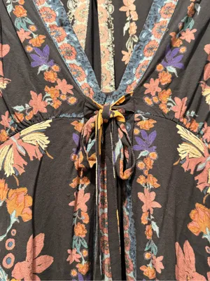Free People Violet Hill Floral Tunic Mini Dress Size 10 NWOT thumbnail 7