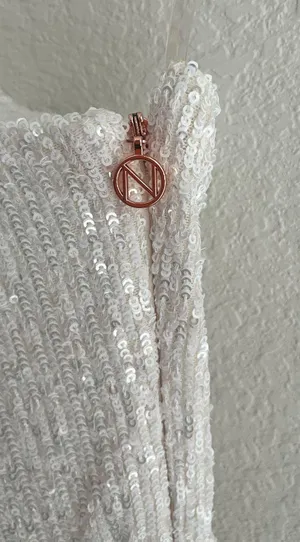 Nookie Sequin Treasure One-Shoulder Jumpsuit thumbnail 1