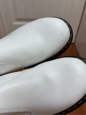 Dr. Martens 2976 Chelsea Boot in White Smooth 6 thumbnail 13
