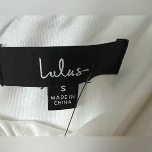 New Lulu's Chic White Strapless Jumpsuit thumbnail 6