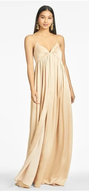 SACHIN + BABI Jessica Gown In Champagne thumbnail 1