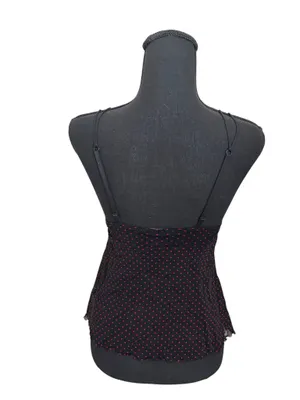 Cosabella Made in Italy S black red polka dot cami thumbnail 6
